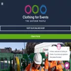 clothingforevents.co.uk