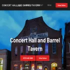 concerthallandbarrel.com