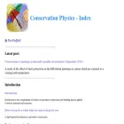 conservationphysics.org