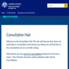 consultations.health.gov.au