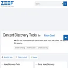 content-discovery-tools.zeef.com