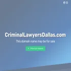 criminallawyersdallas.com