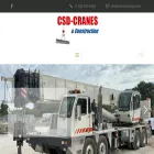 csdcranes.com