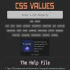 cssvalues.com