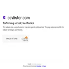 csvlister.com