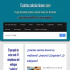 cuantascaloriastienen.com
