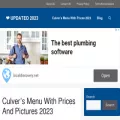 culversmenuprices.info