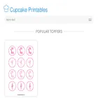 cupcakeprintables.com