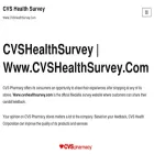 cvshealthsurvey.page