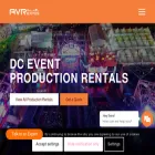 dceventproductionrentals.com