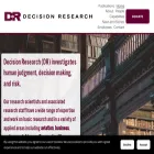 decisionresearch.org