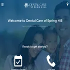 dentalcareofspringhill.com