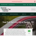 dentonvetcenter.com