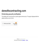 dewolfecontracting.com