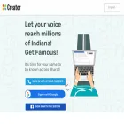 dhcreator.dailyhunt.in