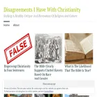 disagreementsihavewithchristianity.com