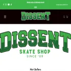 dissentskateshop.com