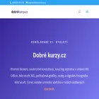 dobrekurzy.cz