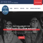 donandsonsbodyshop.com