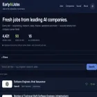 earlyaijobs.com