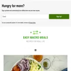 easymacromeals.com