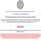 ecf.cod.uscourts.gov