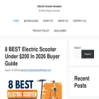 electricscooteranalysis.com