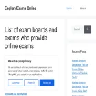 englishexamsonline.com