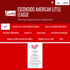 escoamericanlittleleague.com
