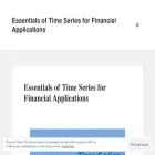 essentialoftimeseries.com