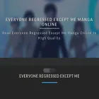 everyoneregressedexceptme.com