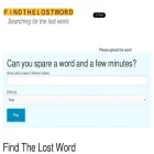 findthelostword.com