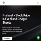 finsheet.io