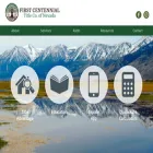 firstcentennial.com