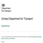 forms.dft.gov.uk