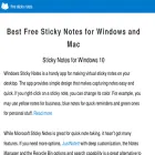 freestickynotes.com