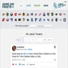 gamedaytweets.com