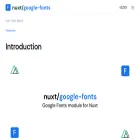 google-fonts.nuxtjs.org