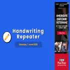 handwritingrepeater.com