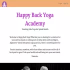 happybackyoga.com