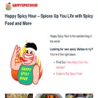 happyspicyhour.com