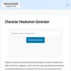 headcanon-generators.com