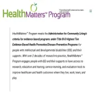healthmattersprogram.org