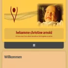 hebammenpraxis-christine-arnold.de