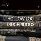 hollowlogdidgeridoos.com