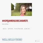 hopejahrensurecanwrite.com
