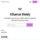 influenceweekly.beehiiv.com