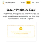 invoicetoexcel.com