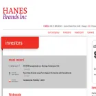ir.hanesbrands.com