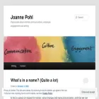 joannepohl.com